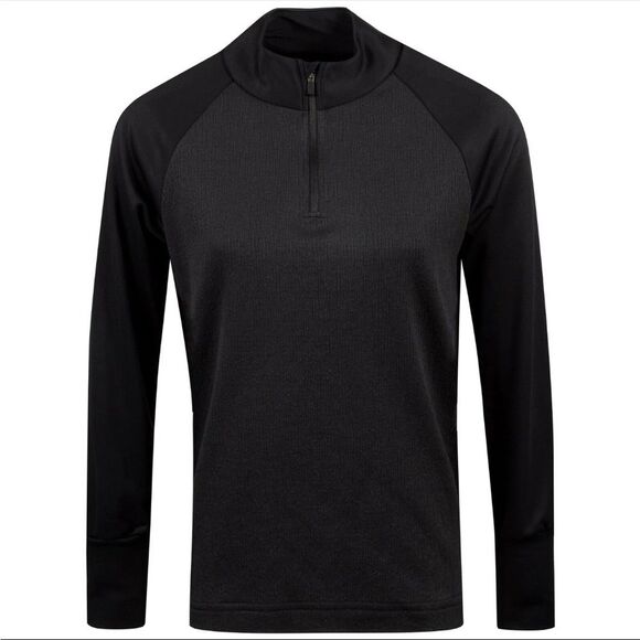 Nike Therma Dri-FIT Golf Half Zip Pullover Black Sweater Women’s S Layering - Picture 1 of 10